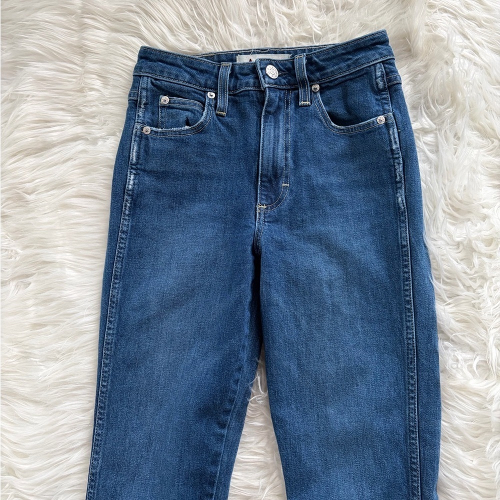 AMO Chloe High Rise Straight Crop Affection Jeans - Picture 3 of 7